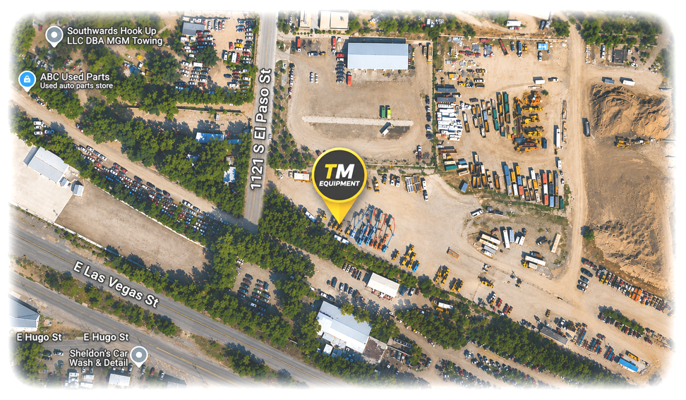 TM Equipment location map — 1121 S El Paso St, Colorado Springs, CO