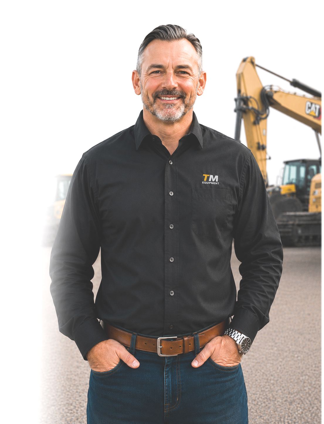 TM Equipment representative at the Colorado Springs equipment yard