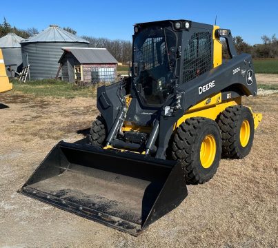 2021 John Deere 330G Skid Steer Loader