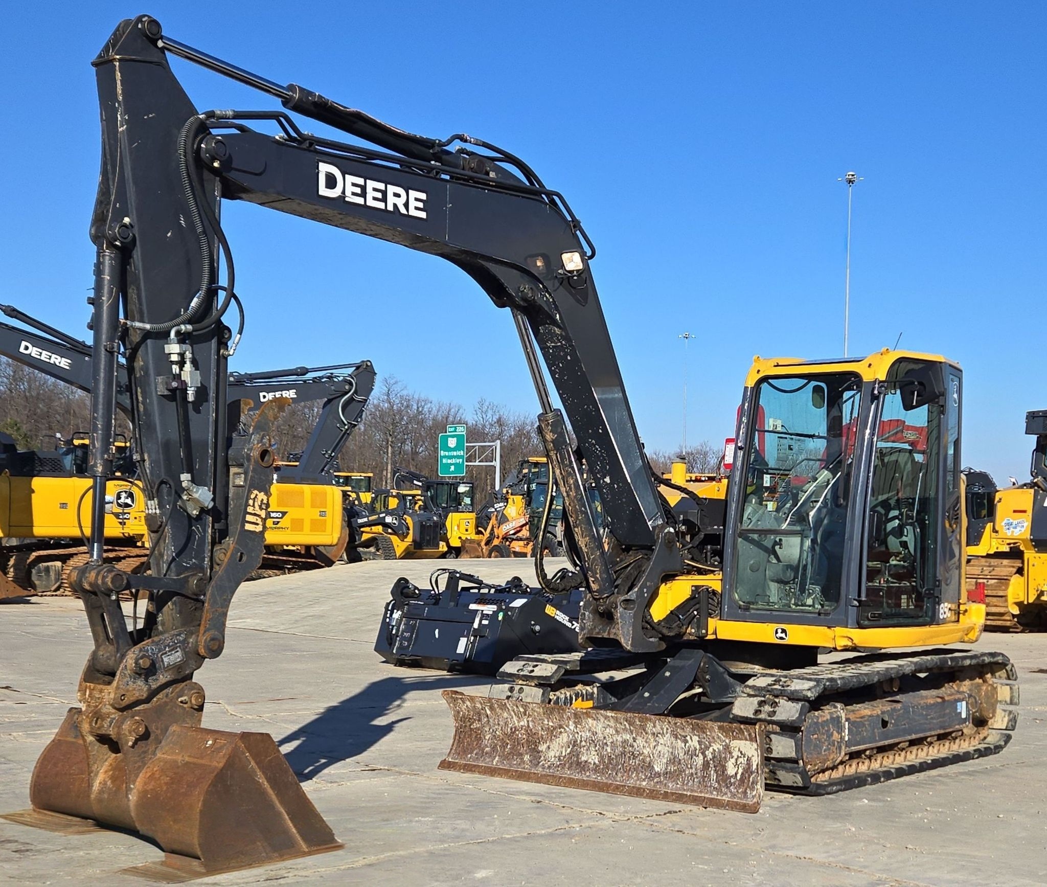 2020 John Deere 85G Mini Excavator