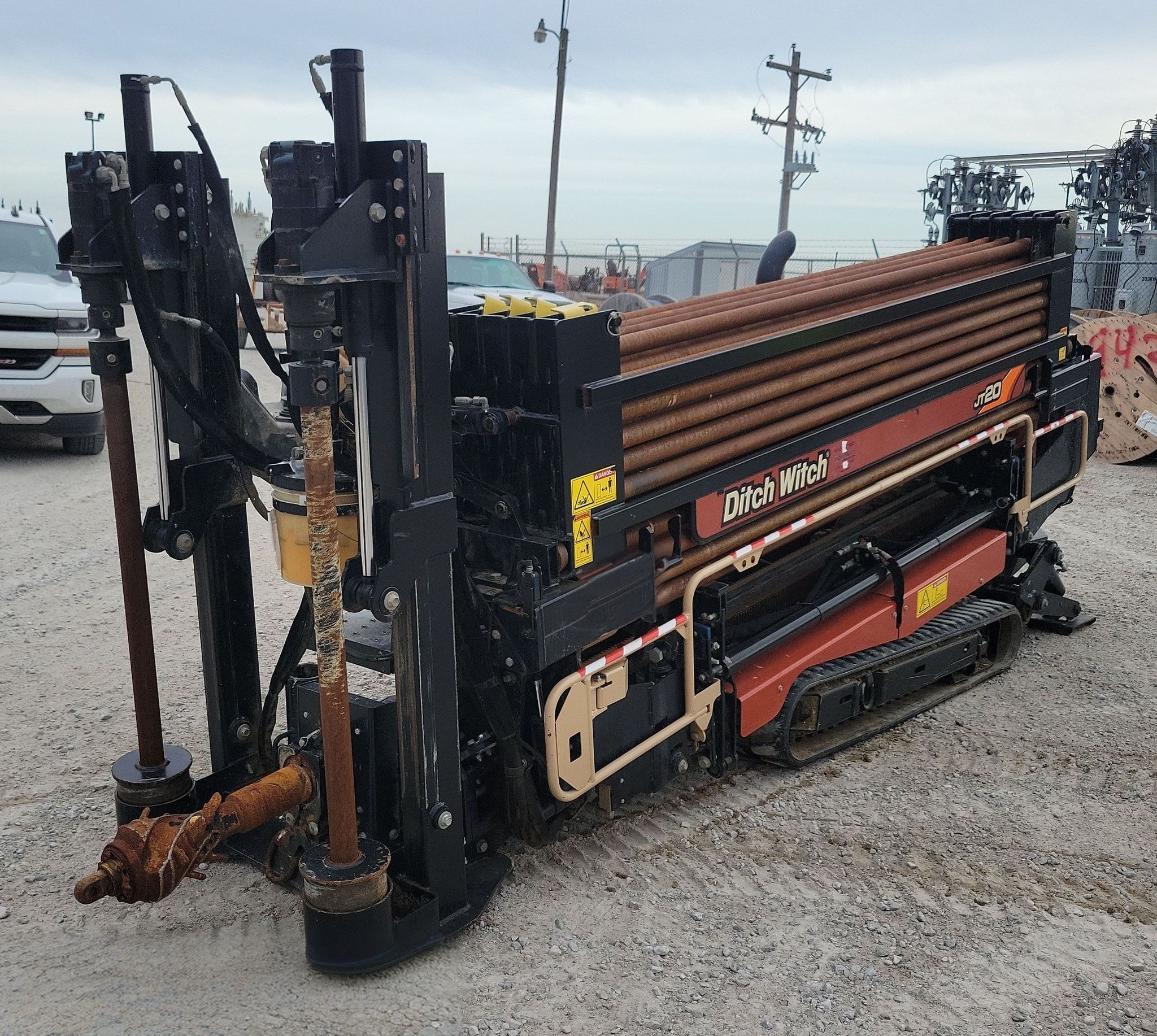 2014 Ditch Witch JT20 Directional Boring Unit With Trailer
