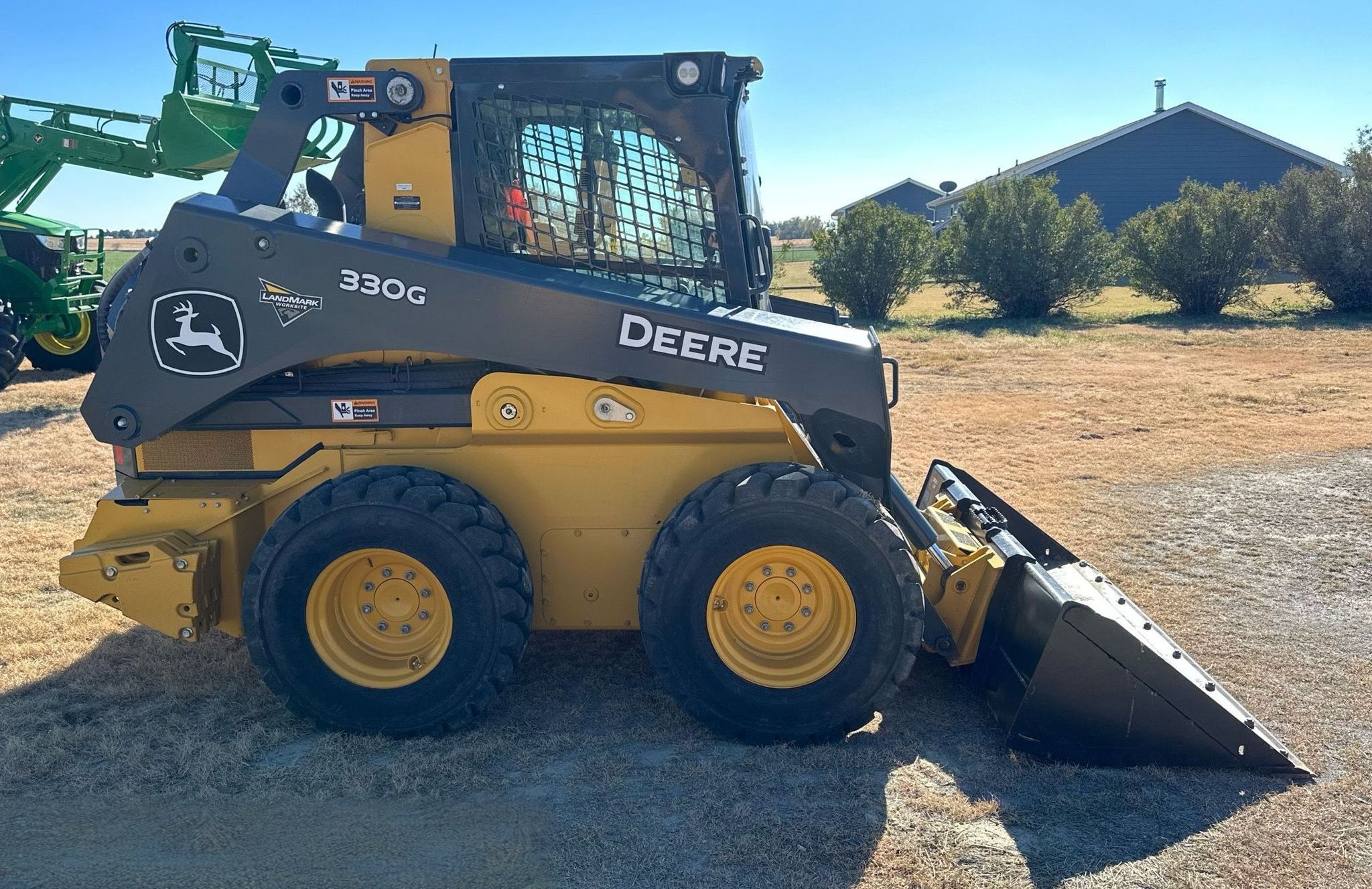 2021 John Deere 330G Skid Steer Loader