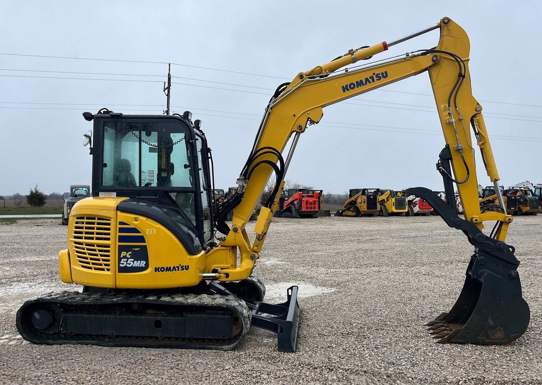 2019 Komatsu PC55MR-5MO Mini Excavator