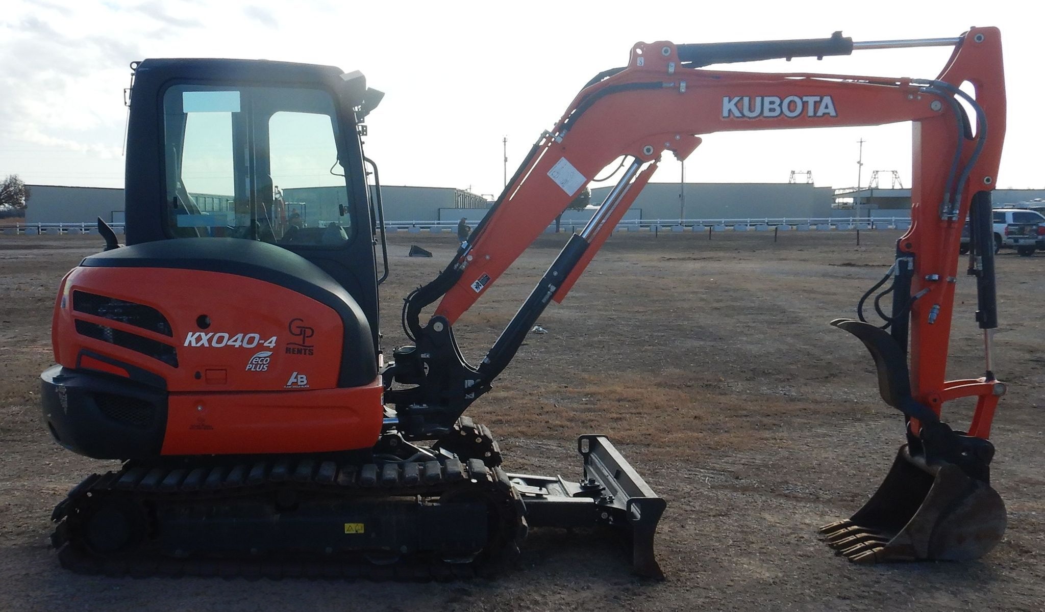 2019 Kubota KX040-4 Mini Excavator