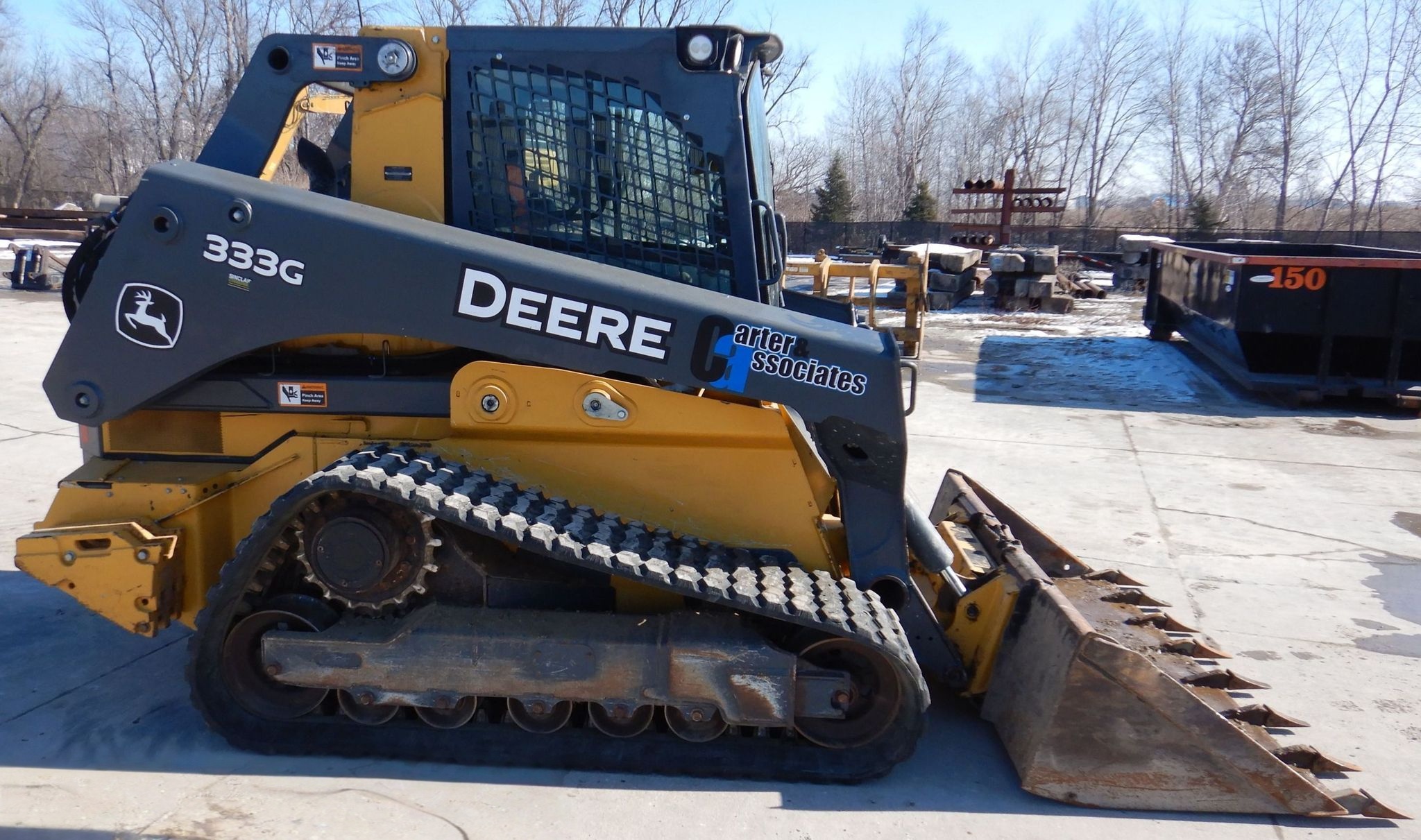2019 John Deere 333G Tracked Skid Steer Loader