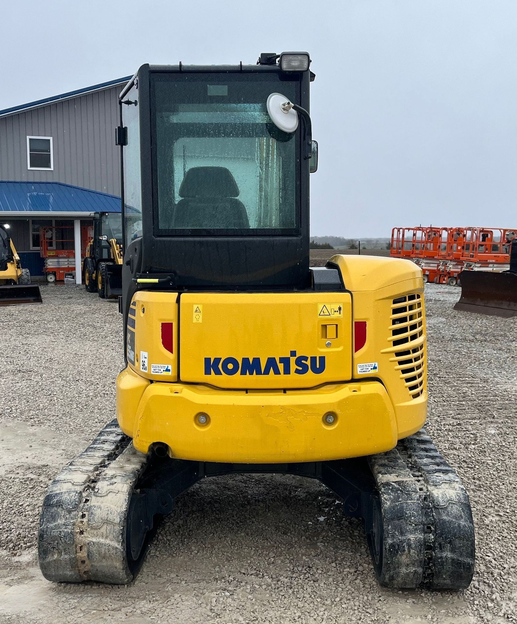 2019 Komatsu PC55MR-5MO Mini Excavator