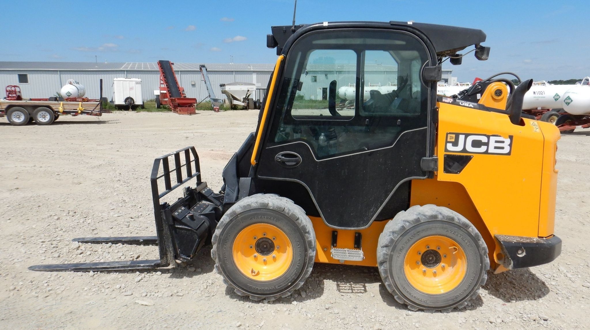 2021 JCB 3TS-8W Teleskid Skid Steer Loader