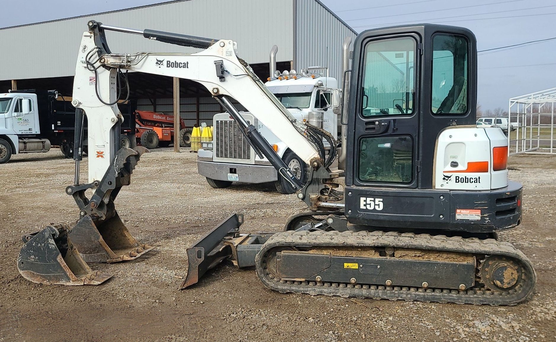 2019 Bobcat E55 Mini Excavator