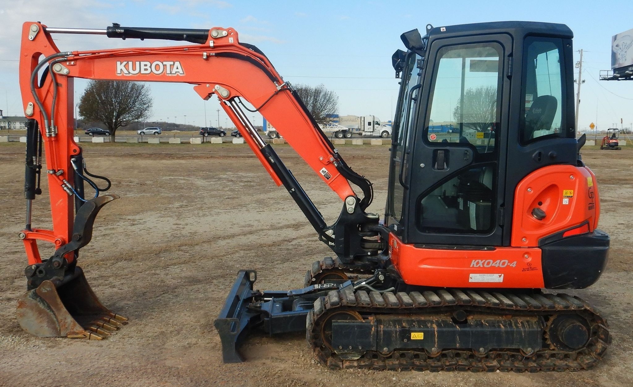 2019 Kubota KX040-4 Mini Excavator
