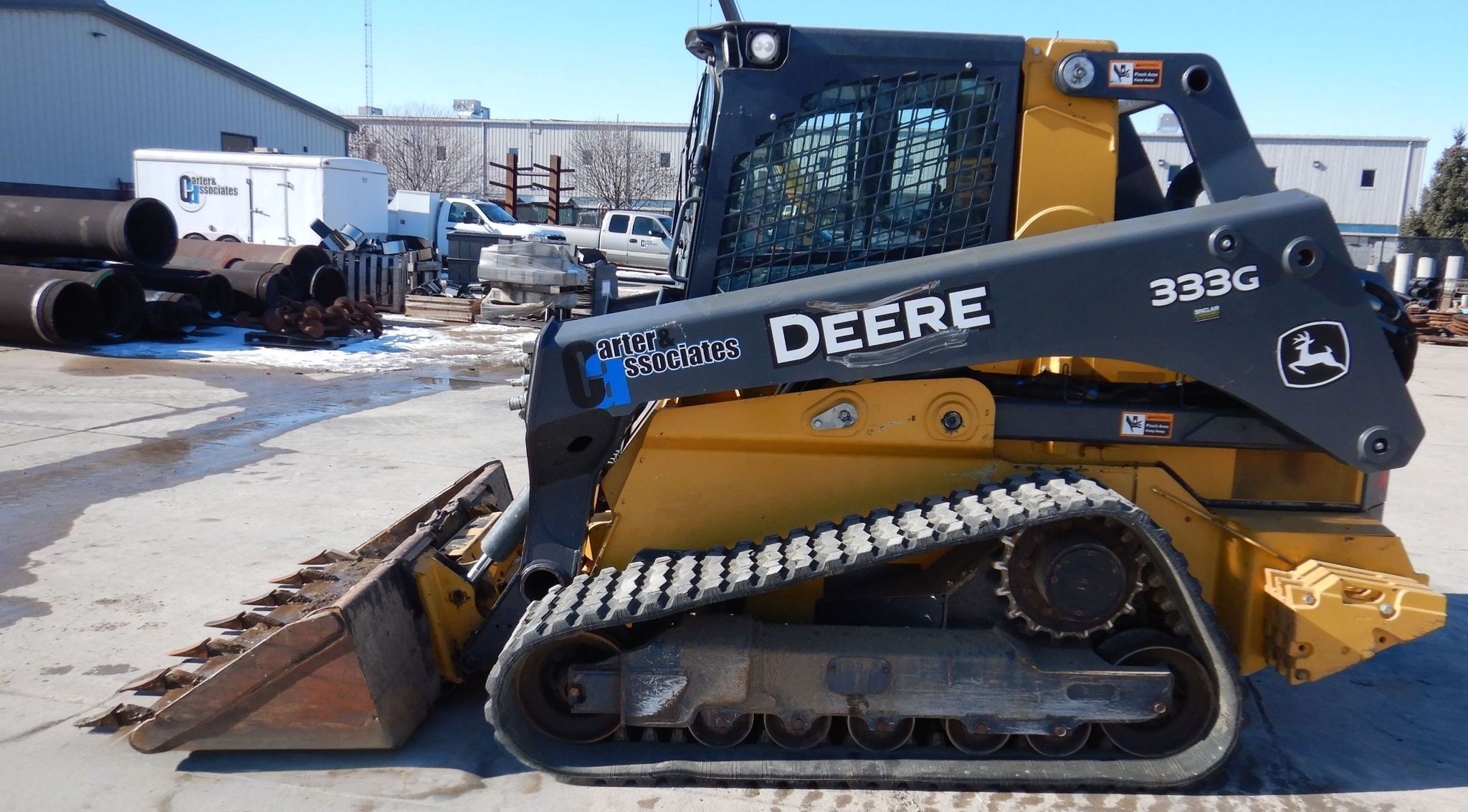 2019 John Deere 333G Tracked Skid Steer Loader