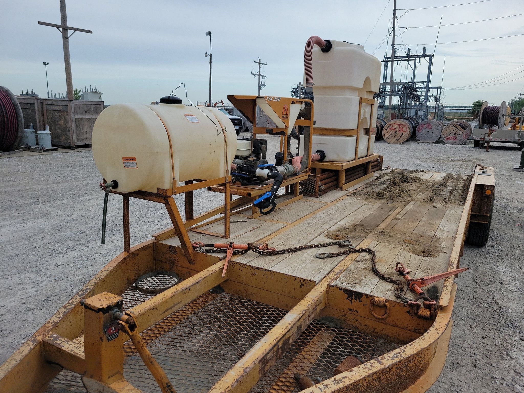 2014 Ditch Witch JT20 Directional Boring Unit With Trailer