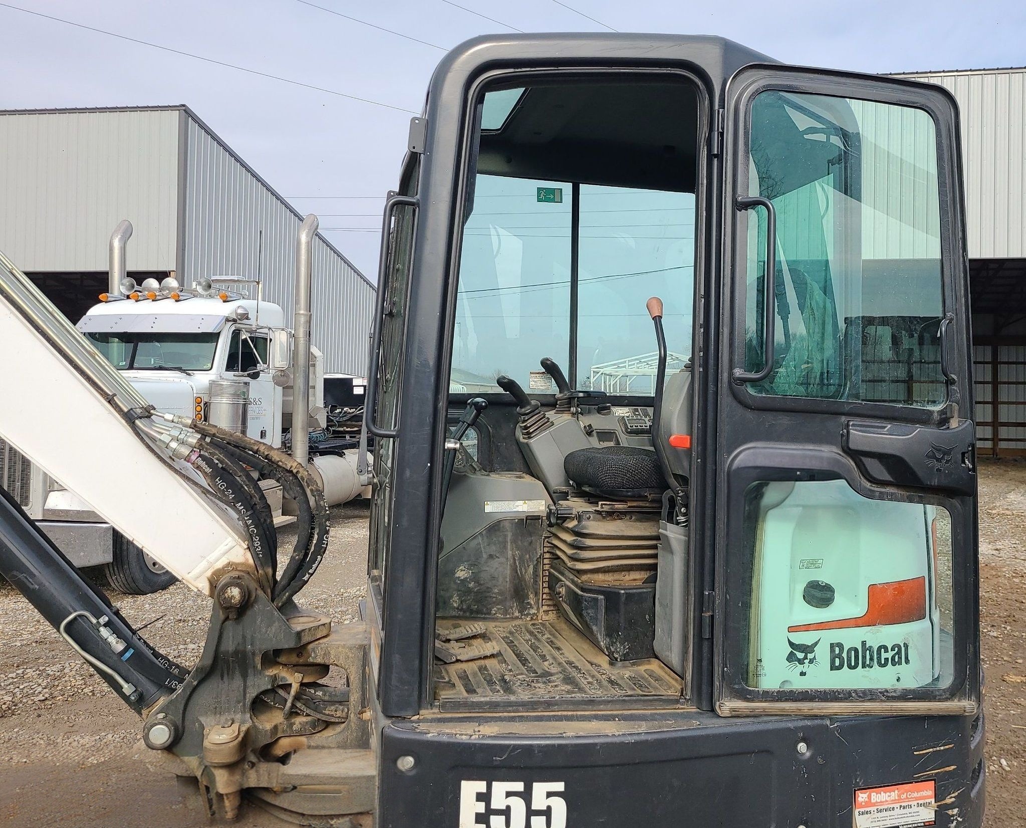 2019 Bobcat E55 Mini Excavator