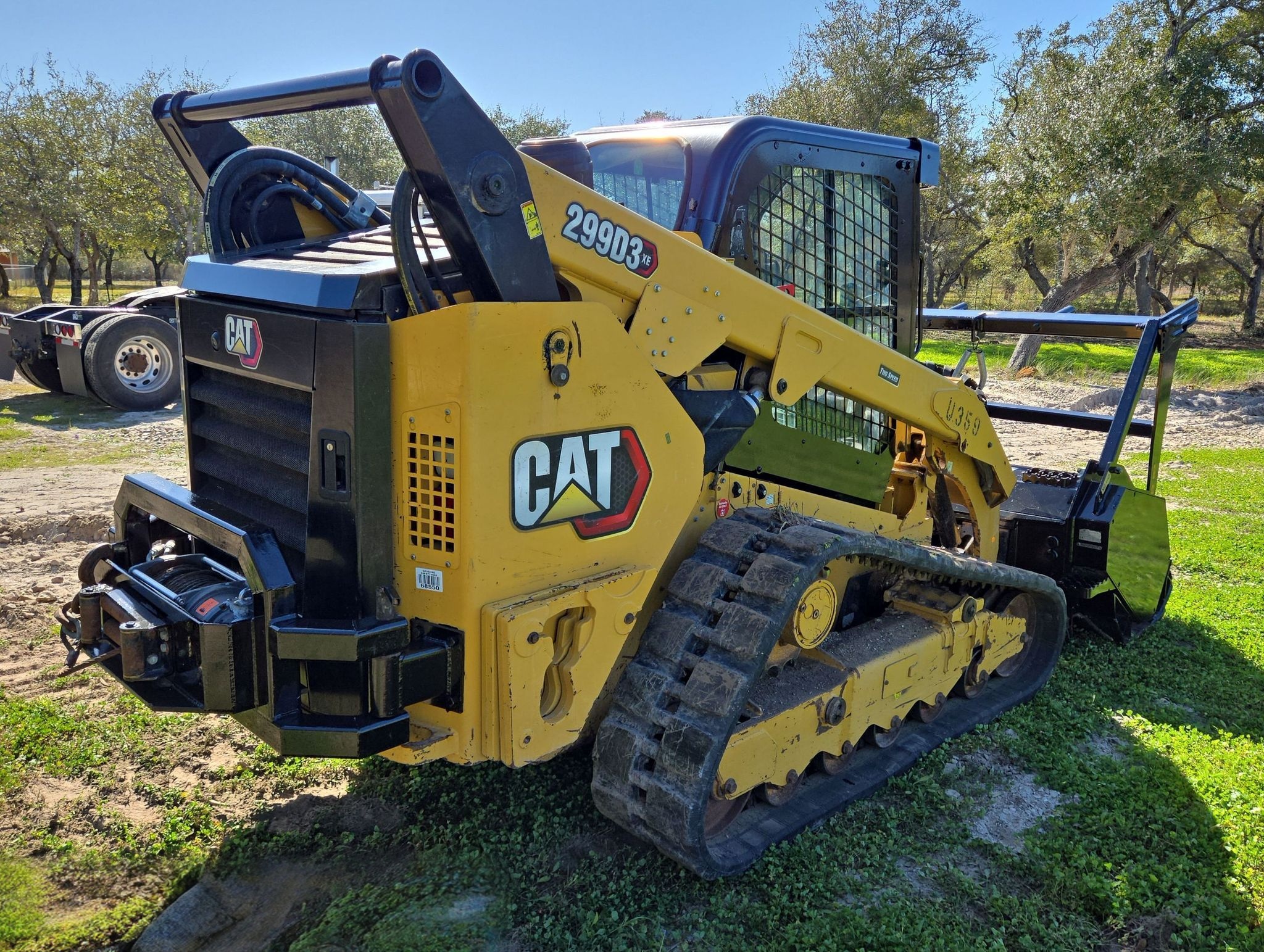 2021 Caterpillar 299D3XE Tracked Skid Steer Loader