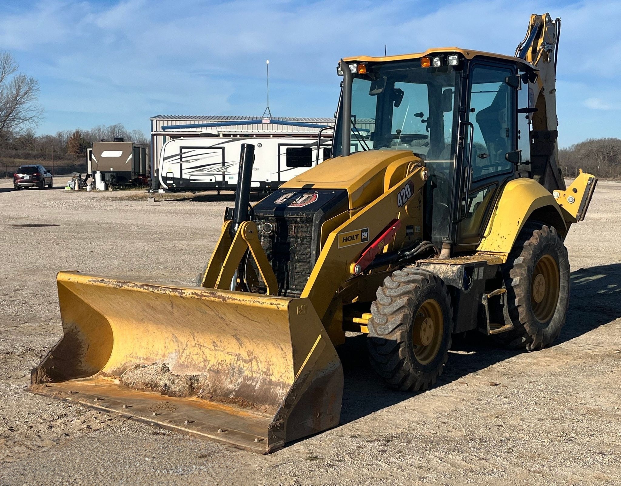 2021 Caterpillar 420ST HRC Backhoe
