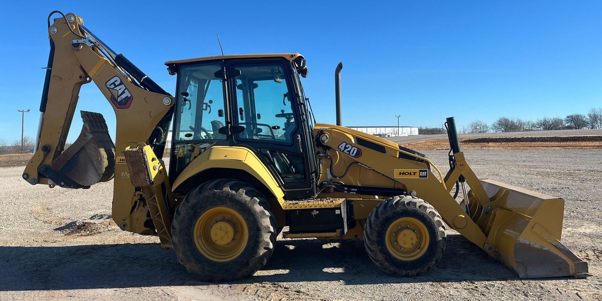 2021 Caterpillar 420ST HRC Backhoe