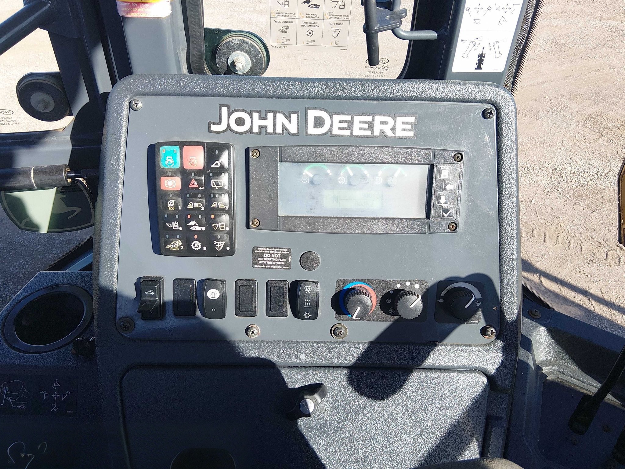 2017 John Deere 410L Backhoe