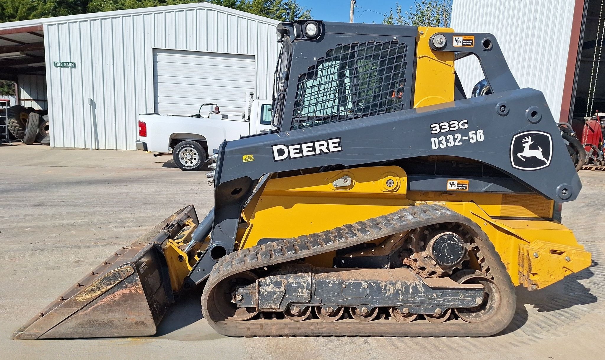 2021 John Deere 333G Tracked Skid Steer Loader